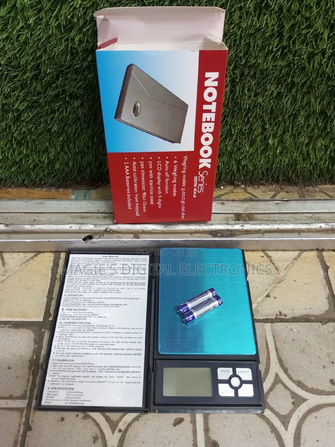 Commercial Standard Rocker Scale (Notebook)
