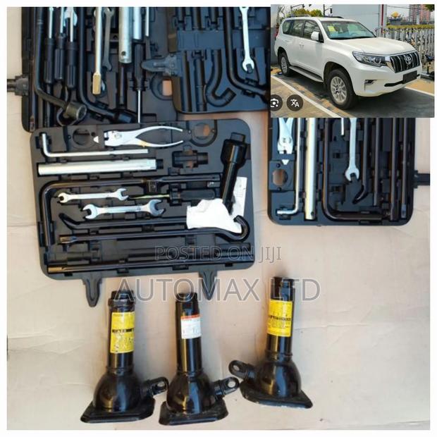 Complete Toolkit+Bootle Neck Jack. For Toyota Prado, Lc150, - main view