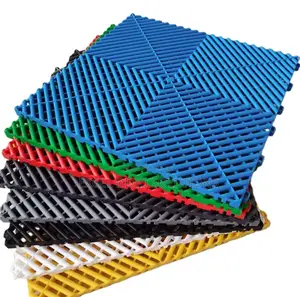 Heavy-Duty Garage Grid Interlocking Mats – 40×40cm