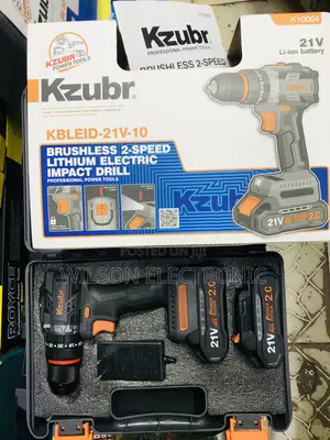 Kzubr Brushless Cordless Impact Drill. 21v