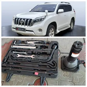 Oem Toolkit Set+Jack. For Toyota Land Cruiser Prado J150