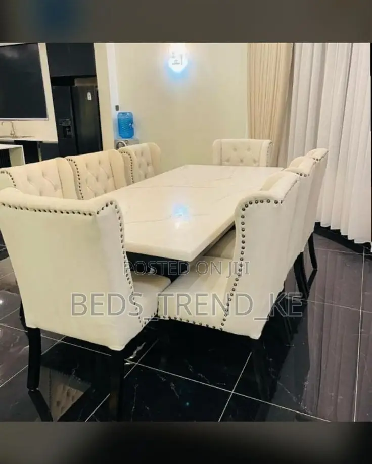 Contemporary 8 Seater Dining Set