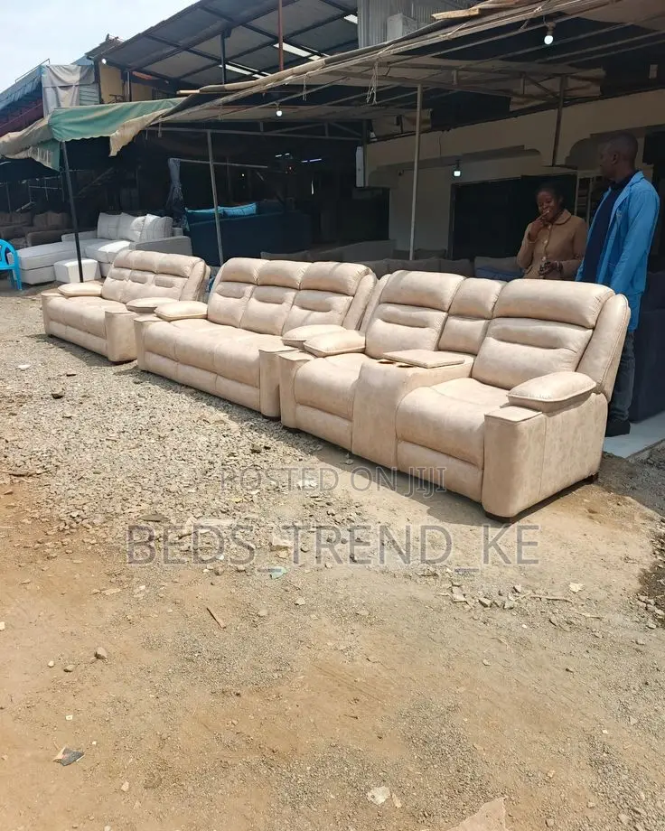 Self Inviting Semi Recliner Sofa Set 7 Seater