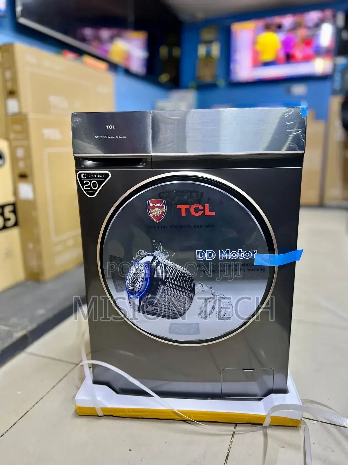 TCL P1108fl 8kg Front Load Washing Machine