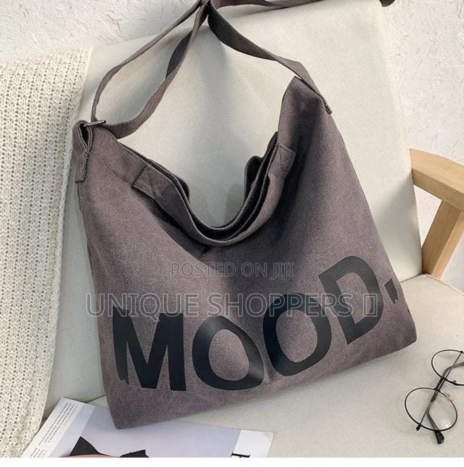 Mood Large Capacity Shoulder Bag/Diagonal Cross Bag*