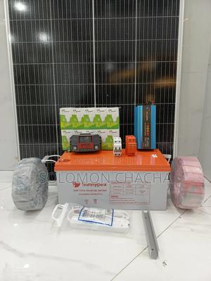 300w Solar Package With Free Extension And 4pc Dc Or Ac Bulb - thumbnail 2