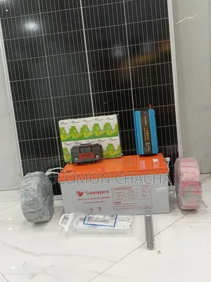 300w Solar Package With Free Extension And 4pc Dc Or Ac Bulb