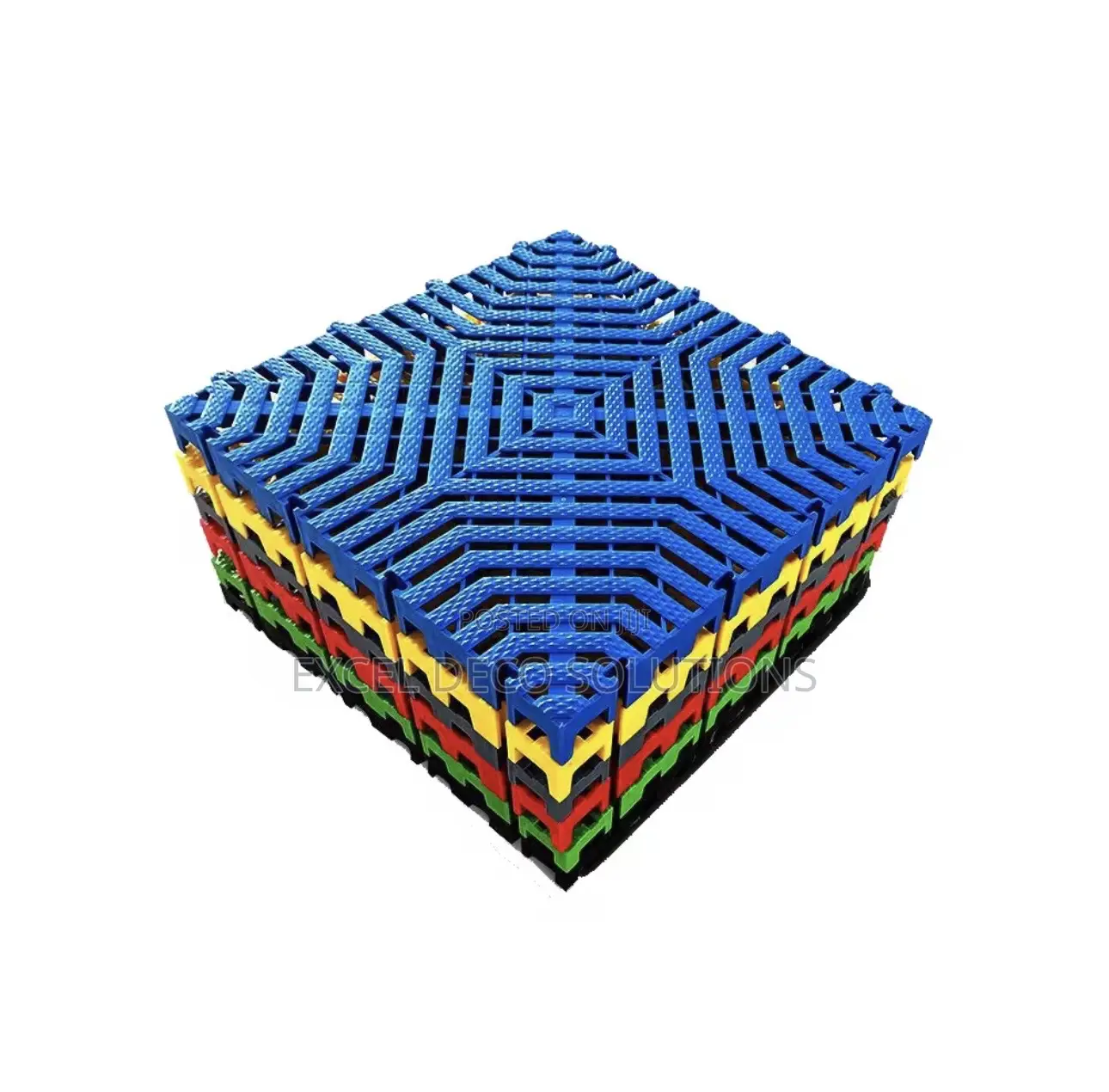 Raised Grid Garage Mats – Strong, Durable, Easy to Clean
