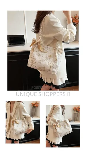 Beautiful Butterfly Shoulder Tote Bag*