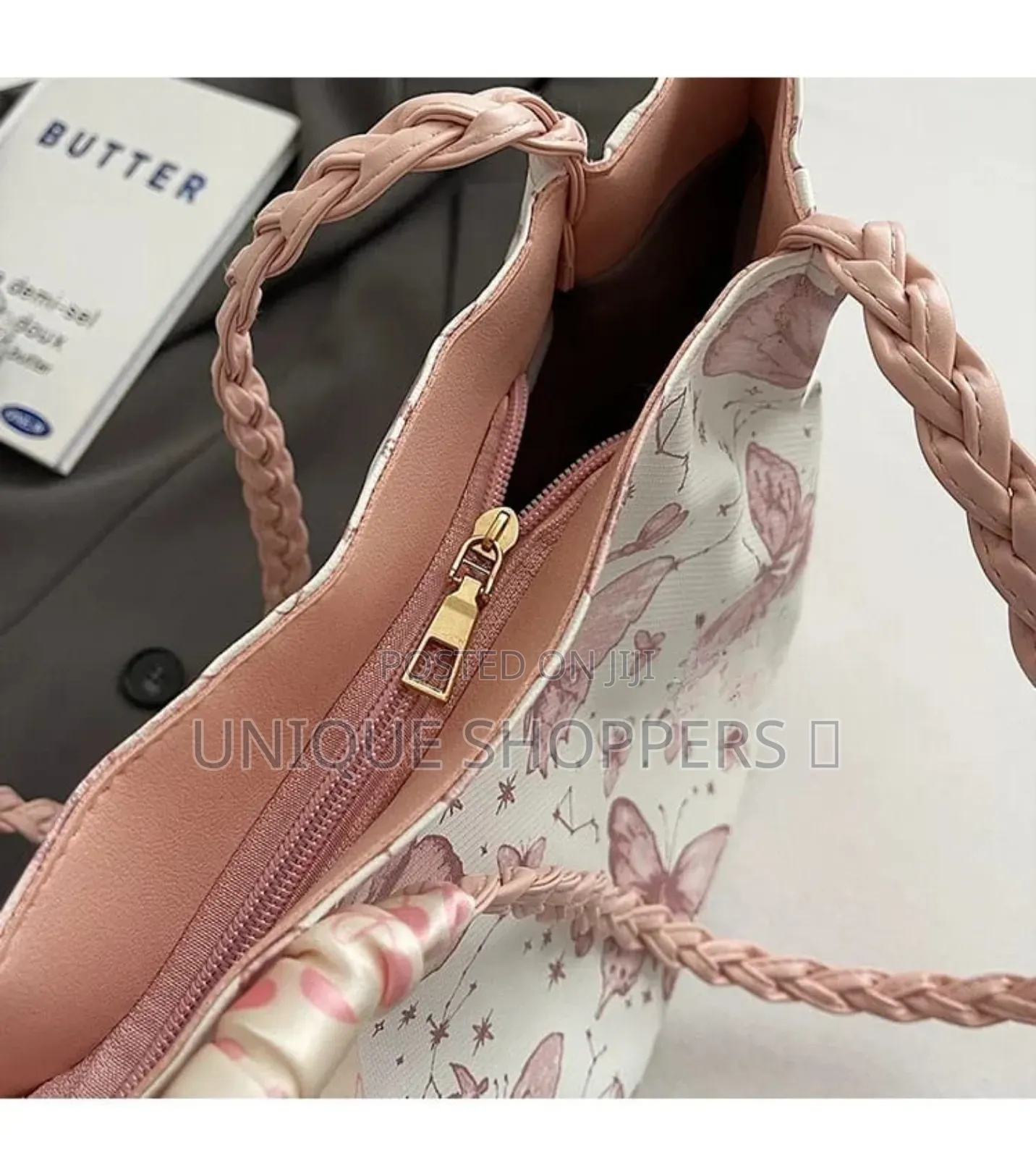 Beautiful Butterfly Shoulder Tote Bag*