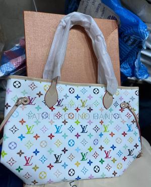 White Louis Vuitton Tote Bag Boxed - thumbnail 2