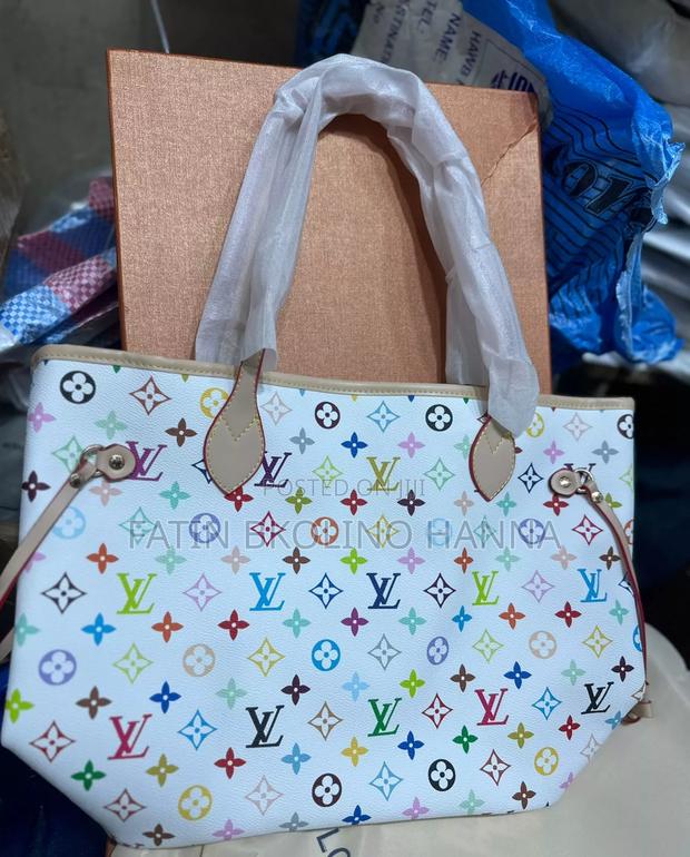 White Louis Vuitton Tote Bag Boxed - main view