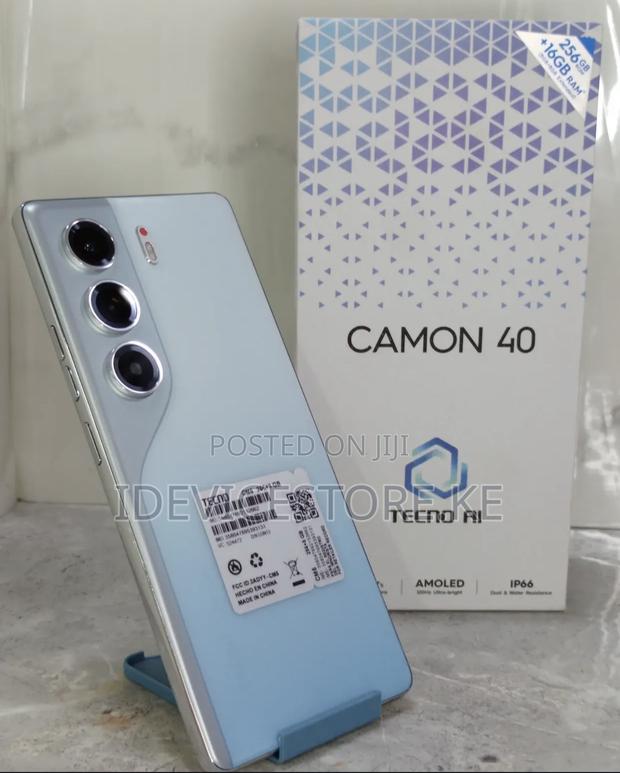New Tecno Camon 40 256 GB Silver - thumbnail 2