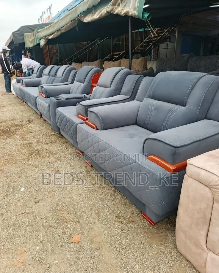 Robust 7 Seater Semi Recliner Sofa 3,2,1,1