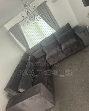 Modern Modular 6 Seater L Seat Sofa