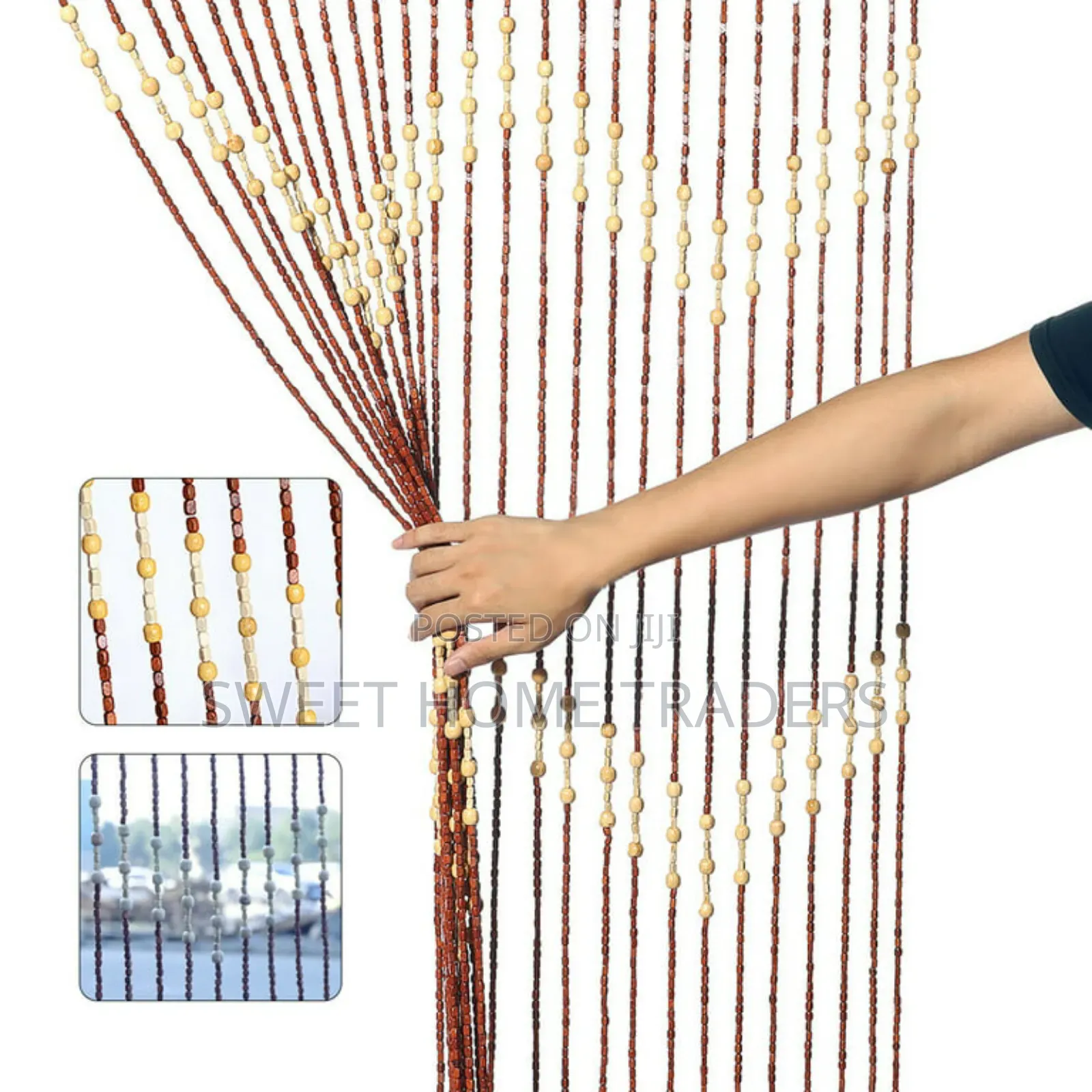 Wooden Beads Indoor/Outdoor Curtans