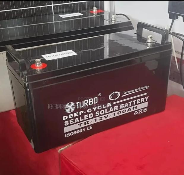 Tr100ah Turbo Deep Cycle Solar Battery 100amps - main view