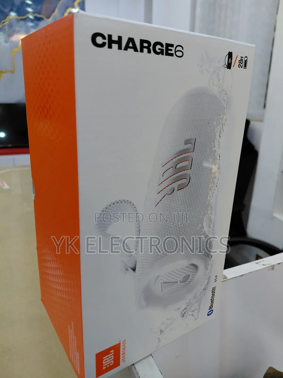 JBL Charge 6 Portable Waterproof Bt Speaker 50watts