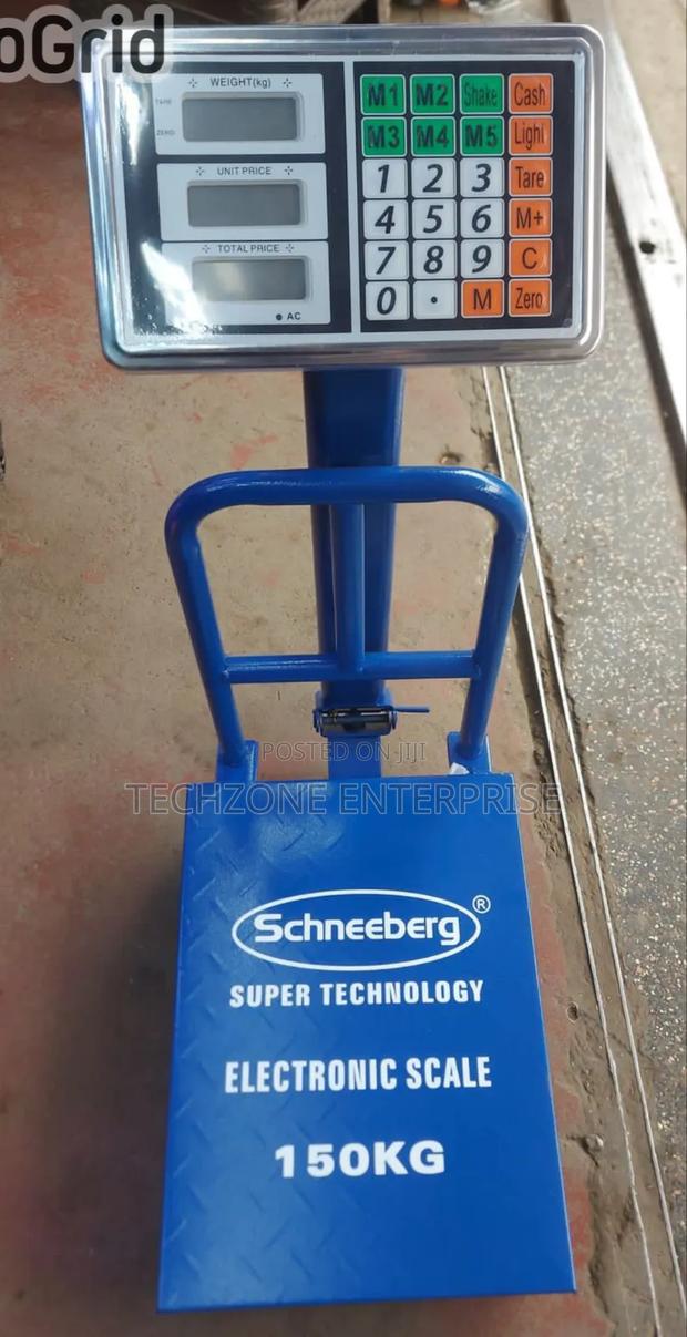 Scheneeberg Digital Heavy Duty Weighing Platform 150kg - main view