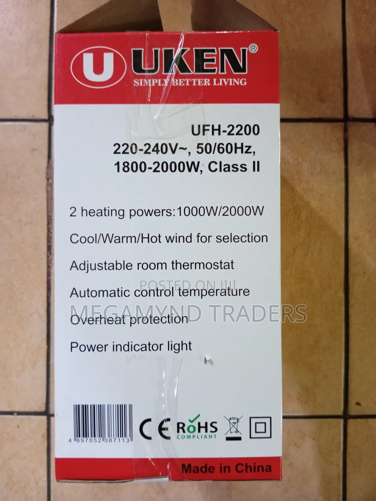 Room Heater/ Uken Fan Room Heater