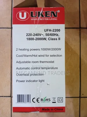 Room Heater/ Uken Fan Room Heater