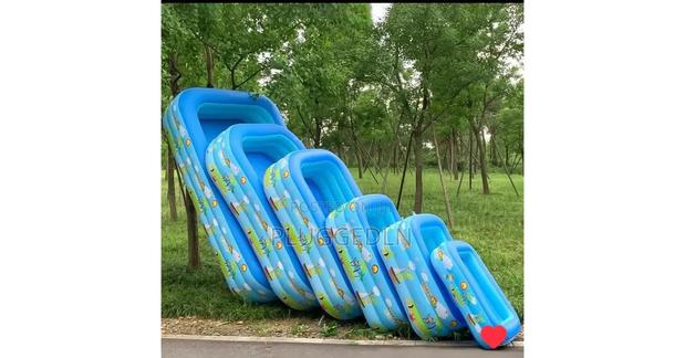 Inflatable Swimming Pool With Electric Air Pump,Size 2.1m - main view