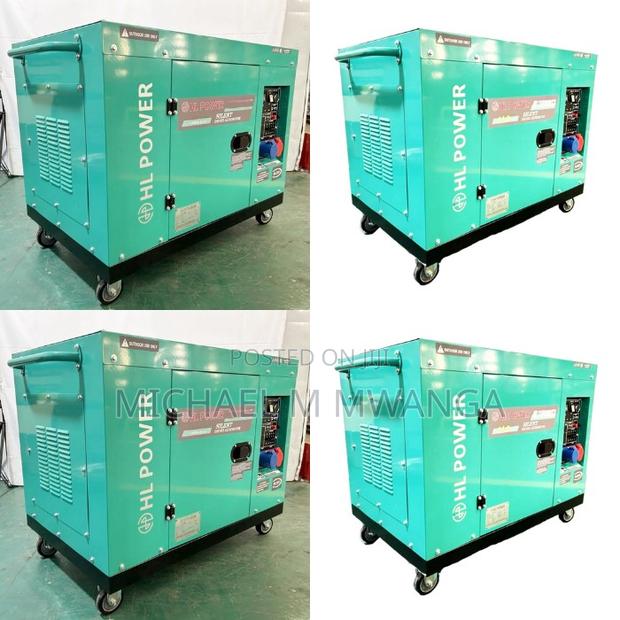 Backup Three-Phase Diesel Hl15000ds3 Generator - main view