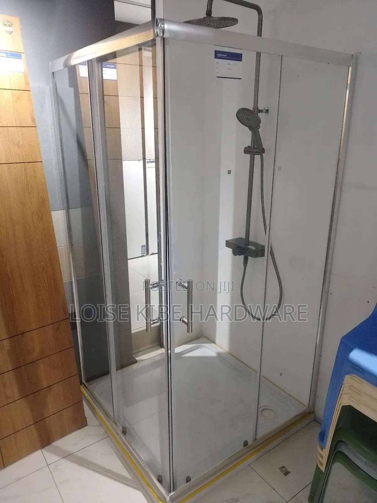 Clear Square Shower Cubicle Available