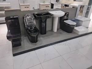 Black Toilet Half Seat Available