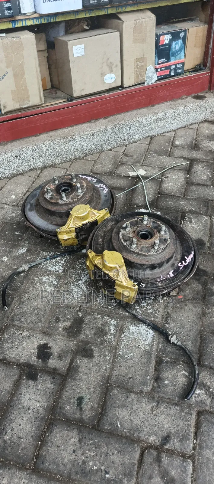 Subaru Impreza WRX 4pot Braking Calipers