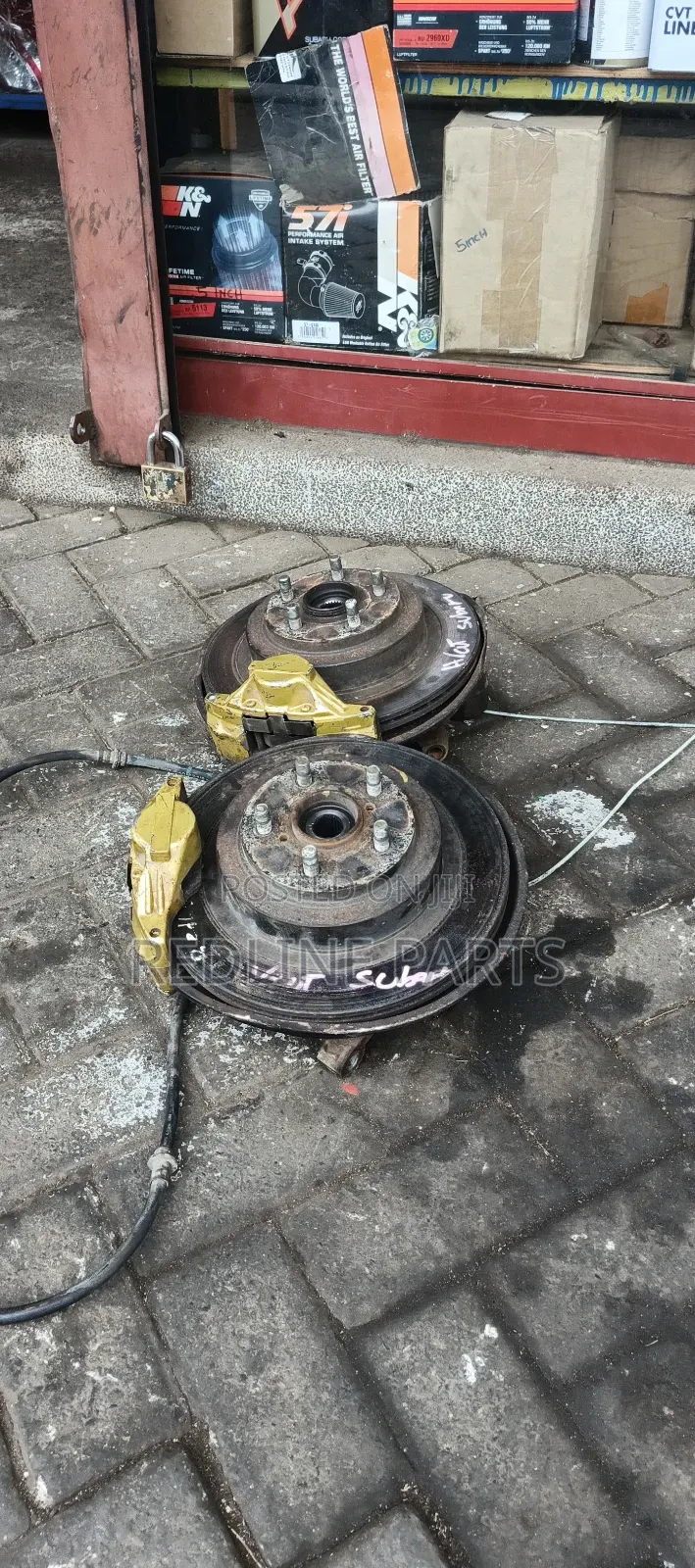 Subaru Impreza WRX 4pot Braking Calipers