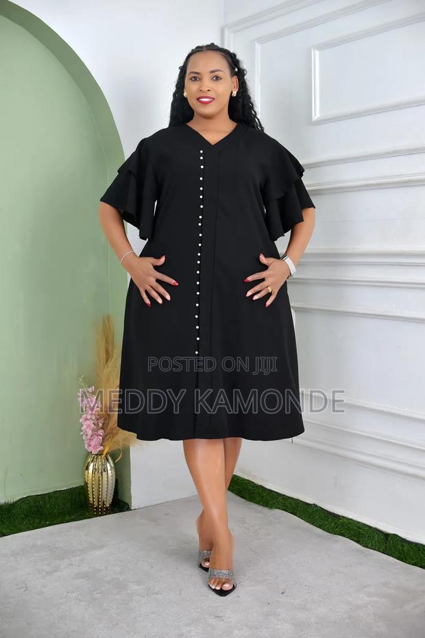 Peach/Black Pg Friendly Shift Dress - thumbnail 2
