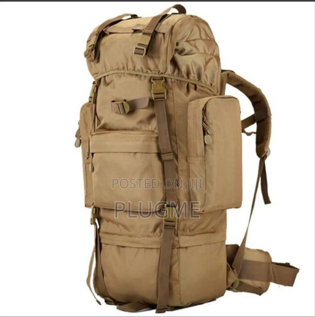 65l Military Combat Tactical Backpack Mountaineering/Hiking - thumbnail 2