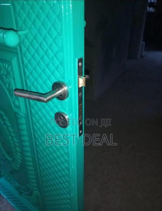Steel Door Lock - main view