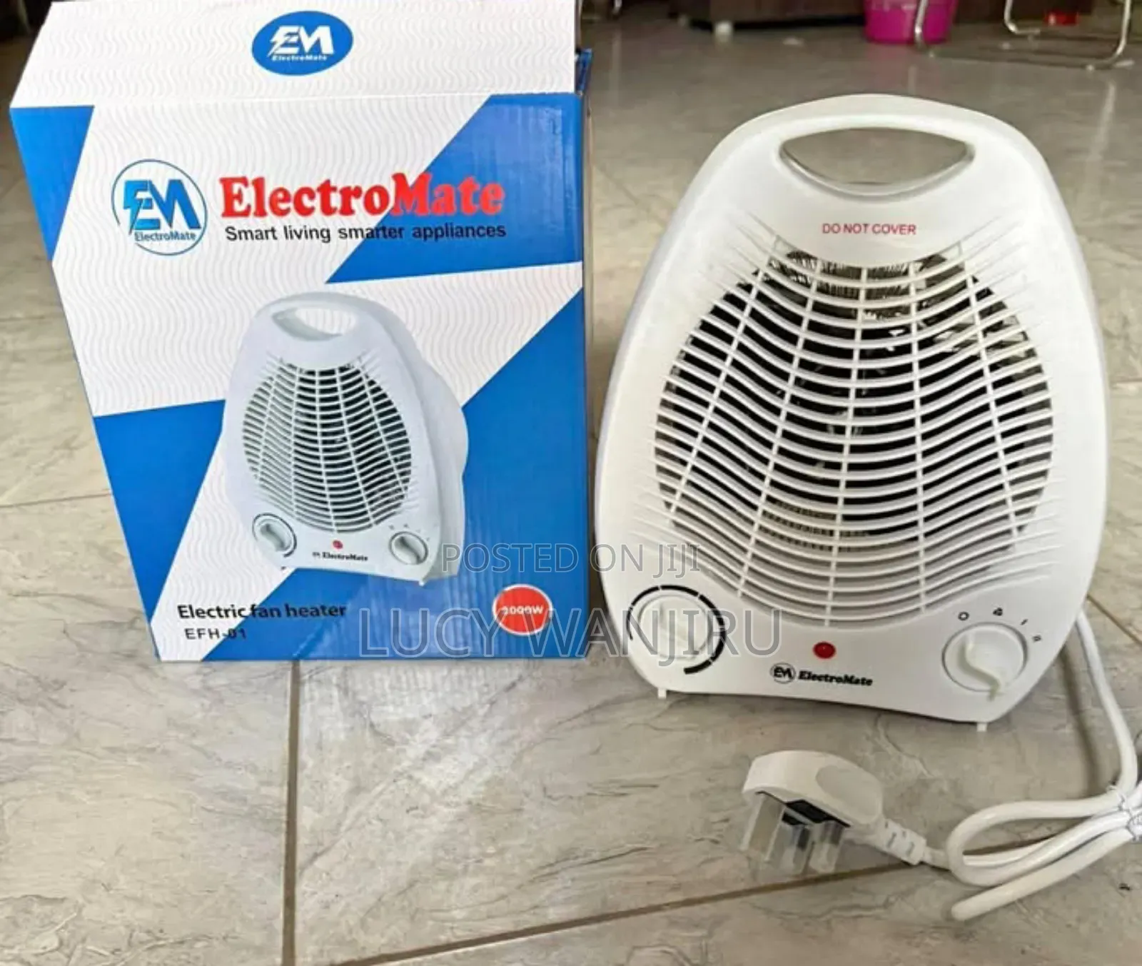 New Electromate Fan Room Heater/ Affordable Room Heater