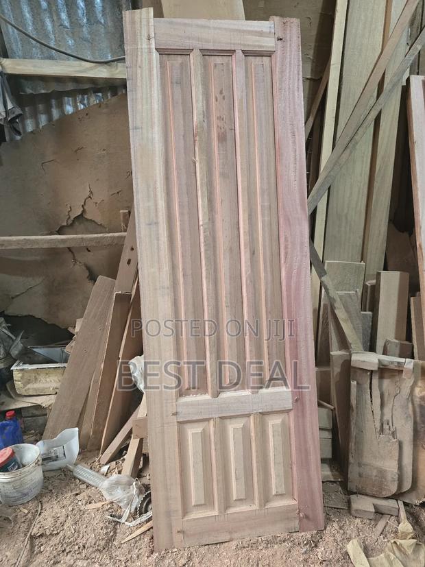 Mahogany Security Door - main view