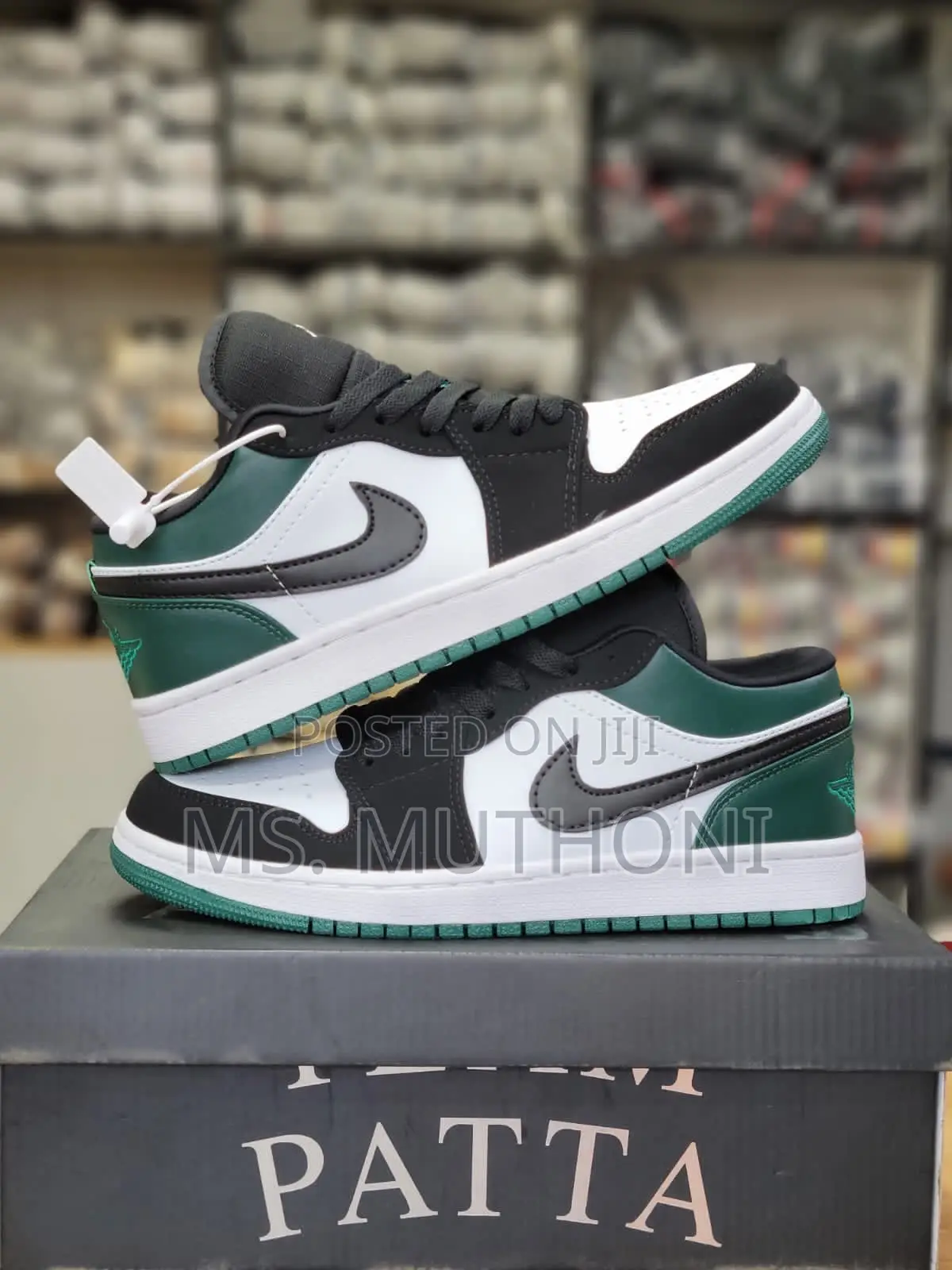 Jordan 1 Low Golf Noble Green Size 38-45