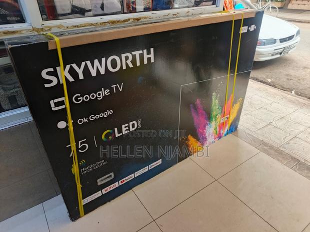 75" Skyworth Uhd Qled Smart Google Frameless Tv - thumbnail 2