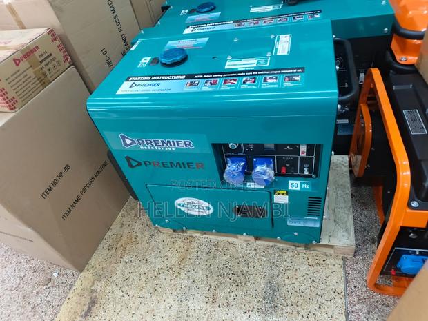 Premier Pm8500se 9.2kva Silent Diesel Generator - main view