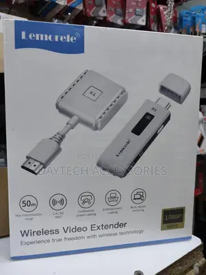 Lemorele Hdmi Wireless Transmitter and Receiver 【P200】
