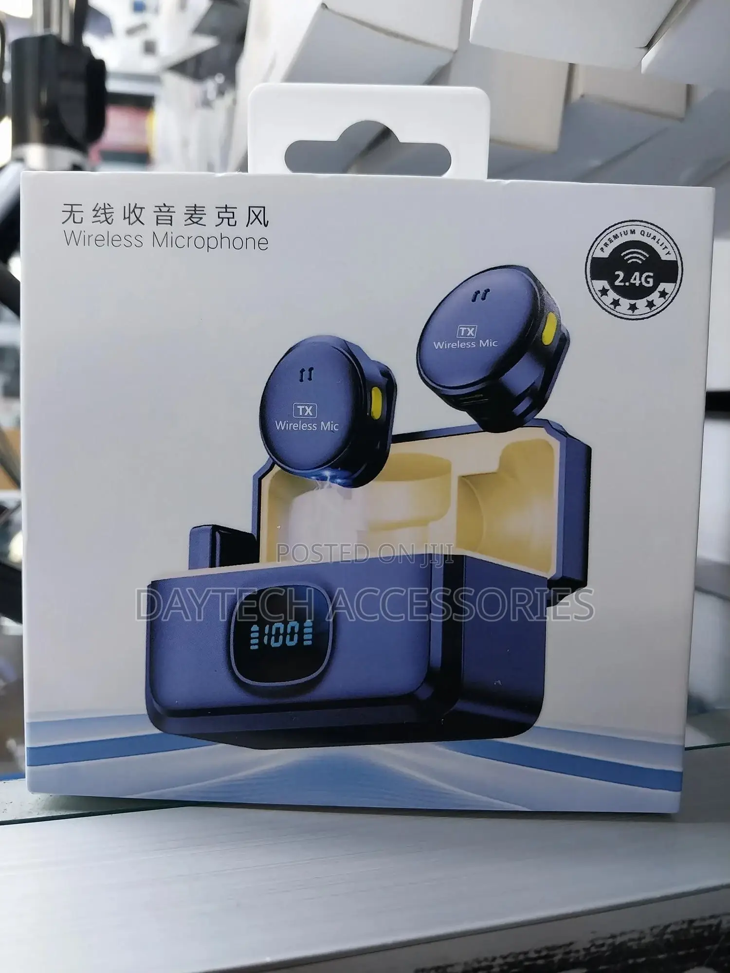Q8 Type-C Wireless Microphone Magnetic Lavalier Microphone