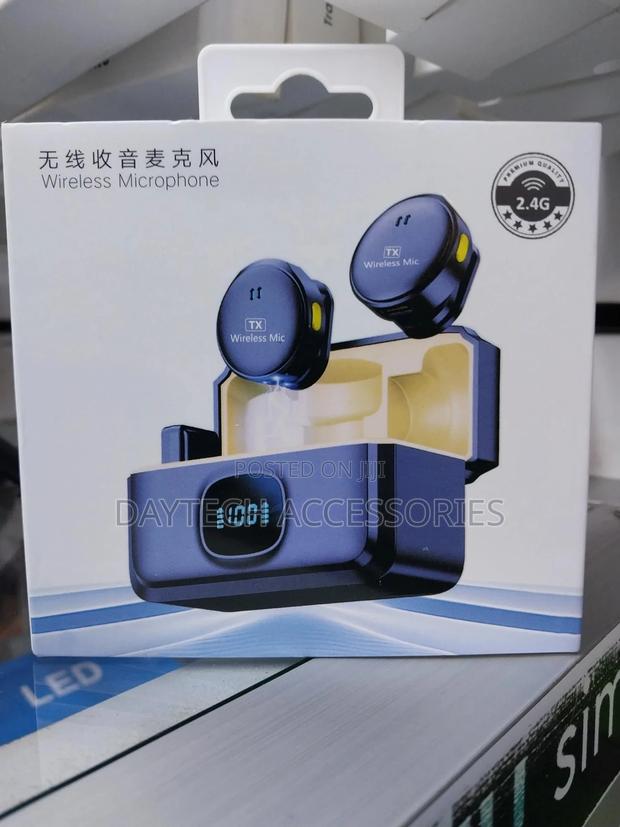 Q8 Type-C Wireless Microphone Magnetic Lavalier Microphone