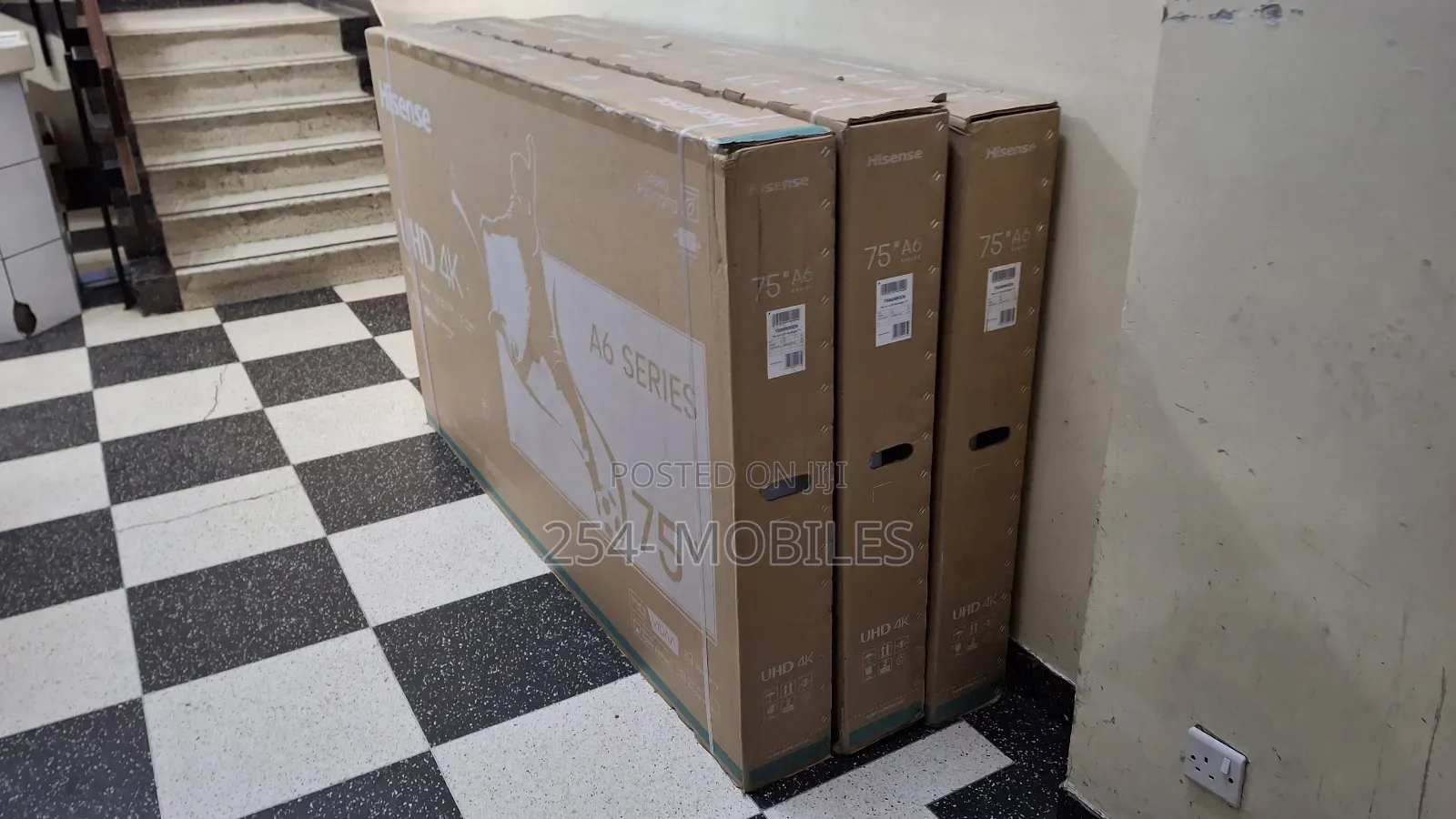 Hisense 75 Inch Uhd Tv A6 Series (2025)Model
