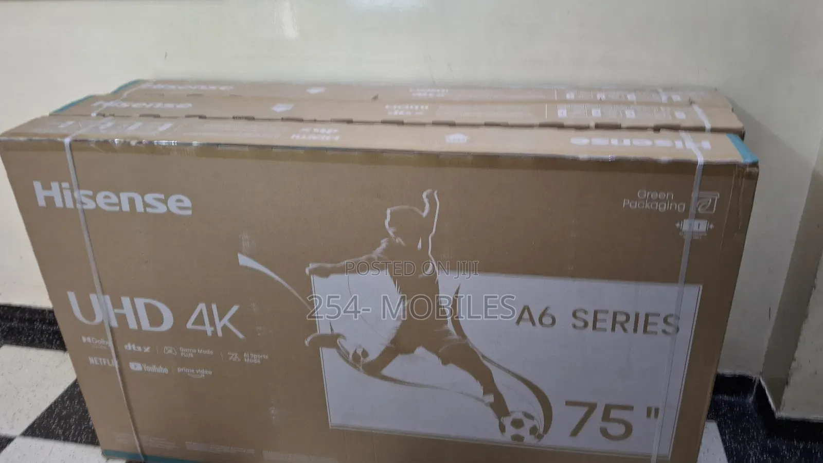 Hisense 75 Inch Uhd Tv A6 Series (2025)Model