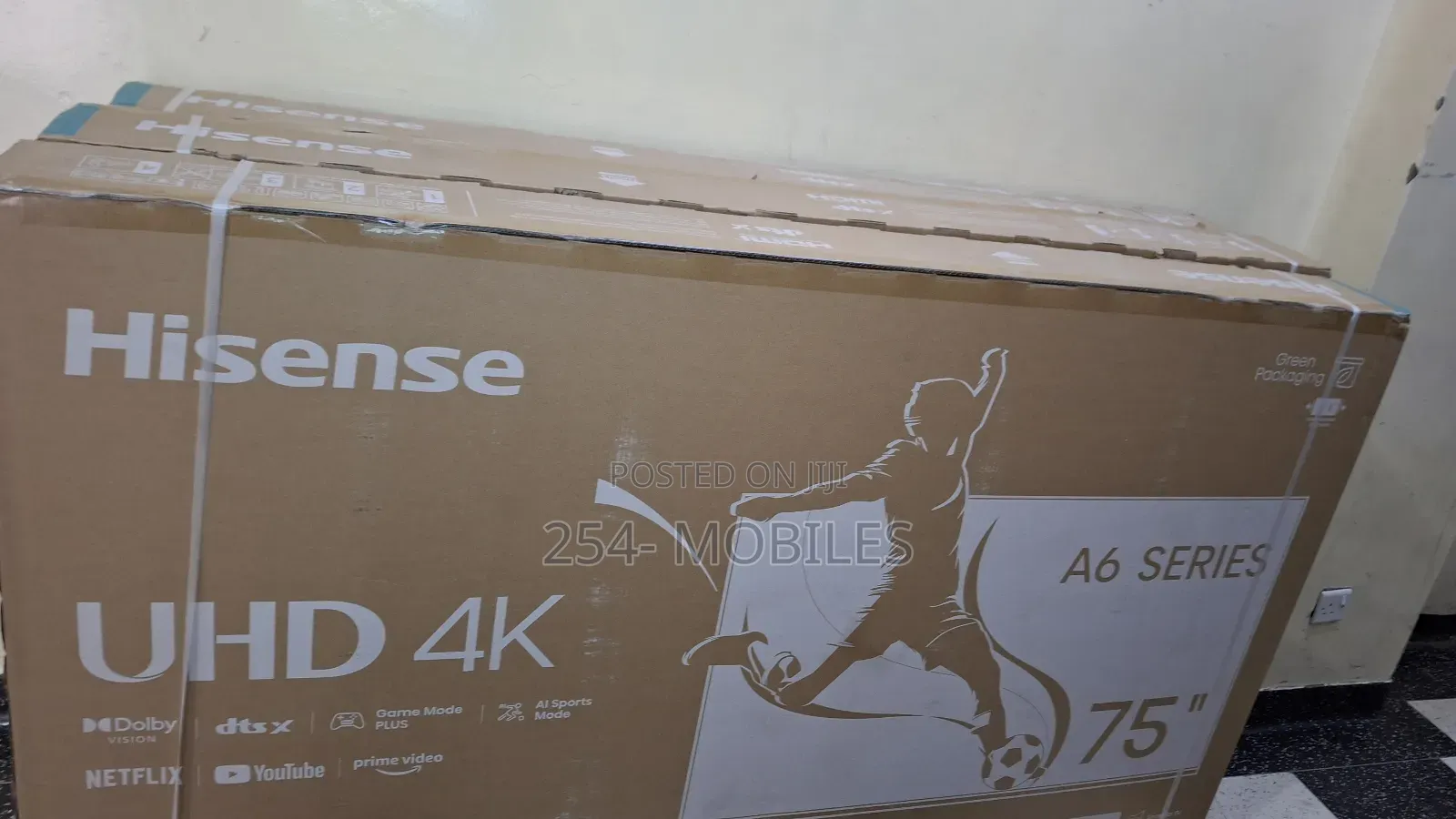 Hisense 75 Inch Uhd Tv A6 Series (2025)Model