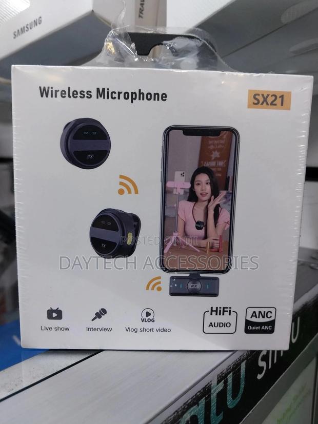 Sx21 for iPhone Lavalier Wireless Microphone