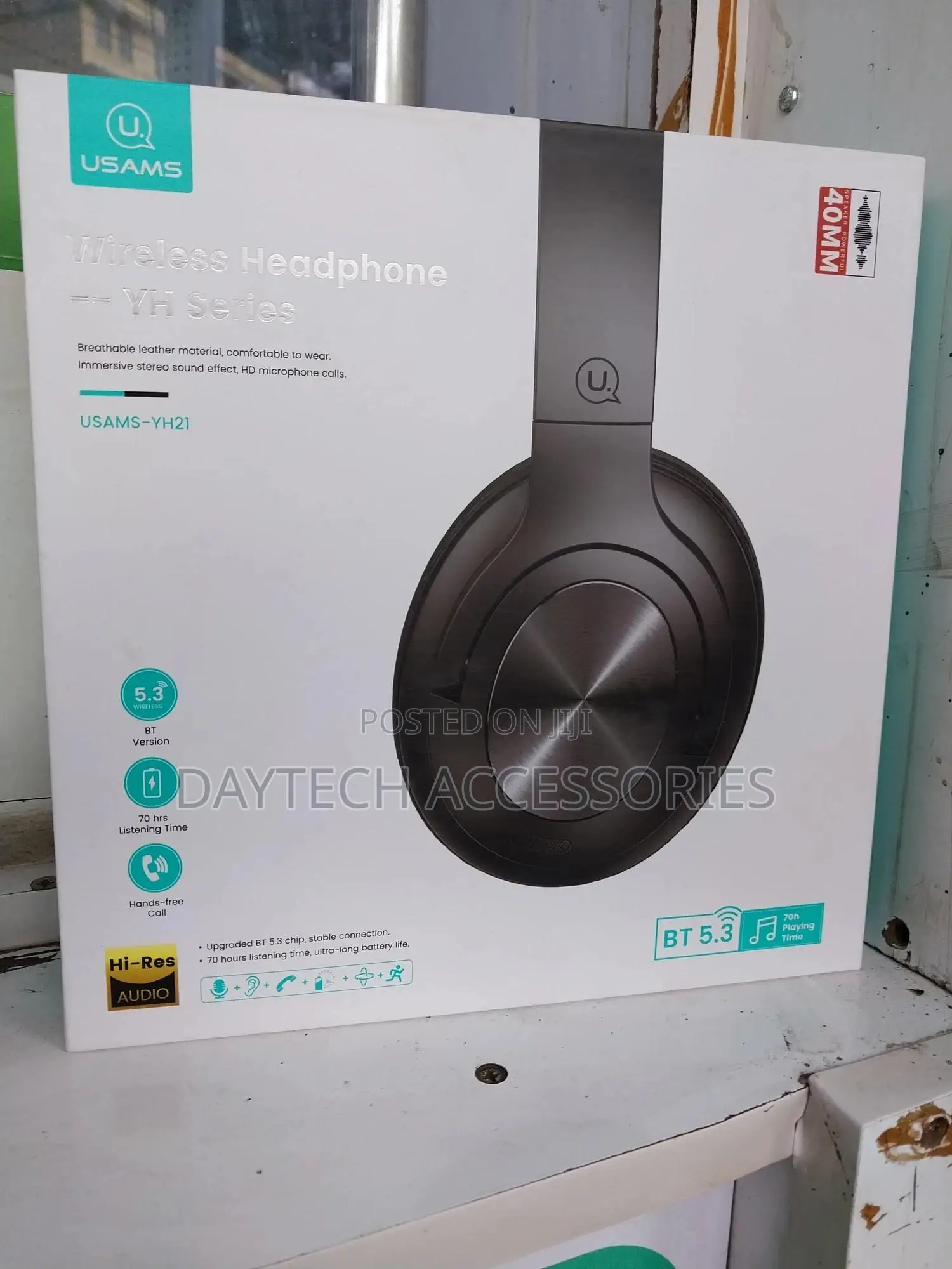 Usams Yh21 Bluetooth 5.3 Wireless Headphones