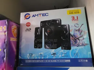 3.1ch Amtec Am-609 X-Bass Bluetooth Subwoofer System