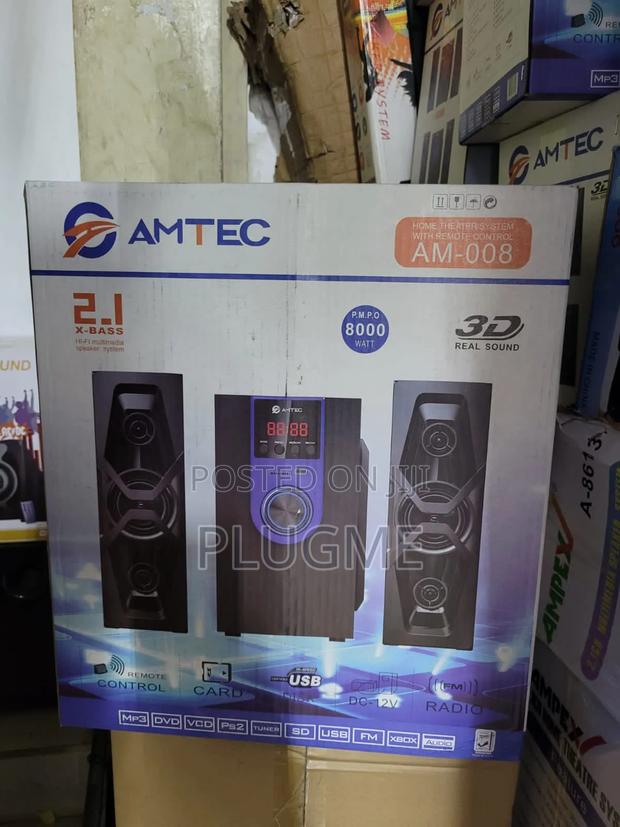 2.1 Ch Amtec X-Bass Bluetooth Subwoofer System - main view