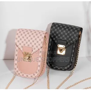 Geometric Pattern Phone Bag/ Cross Body Bag